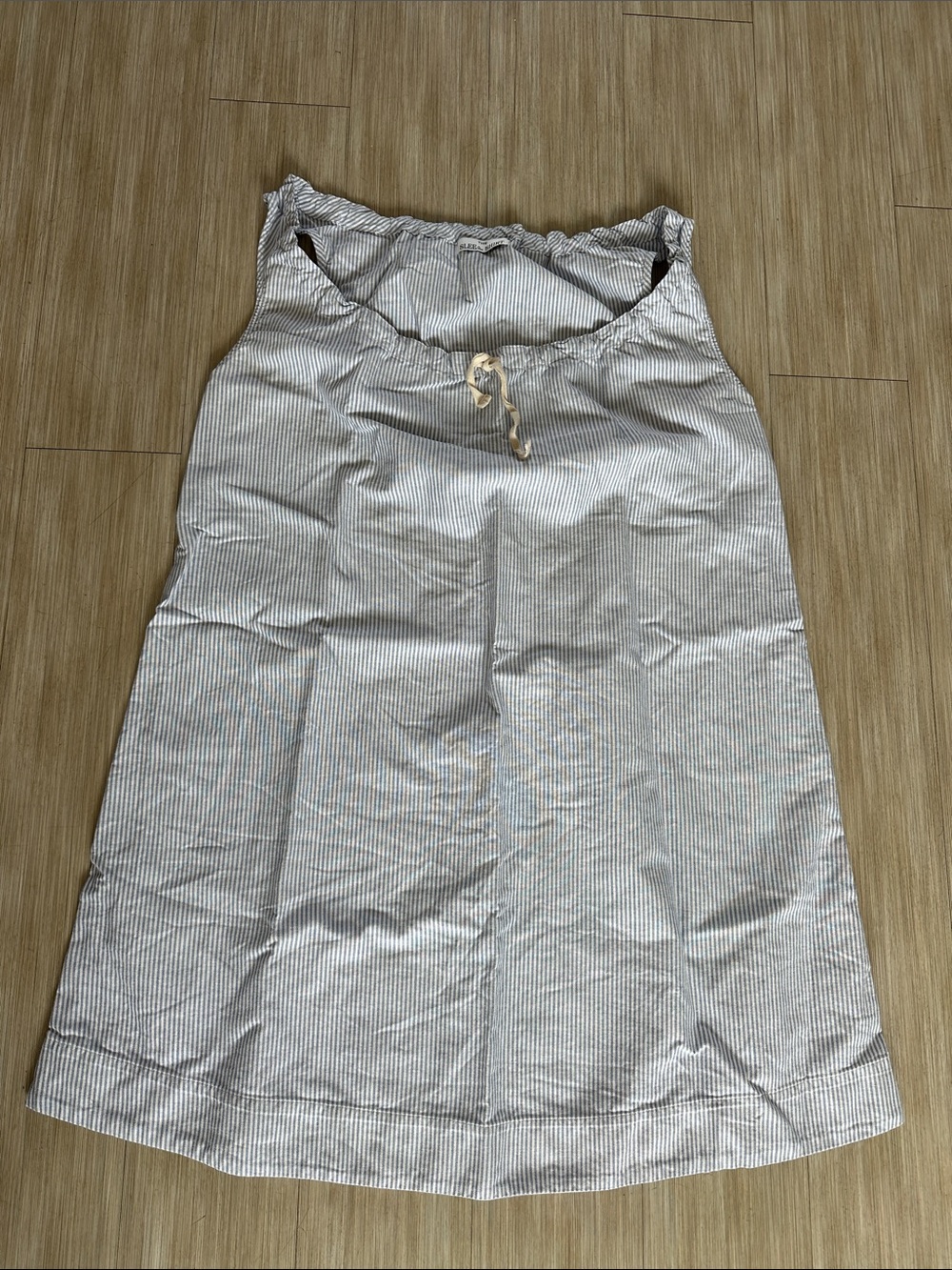 The Sleep Shirt adjustable cotton dress